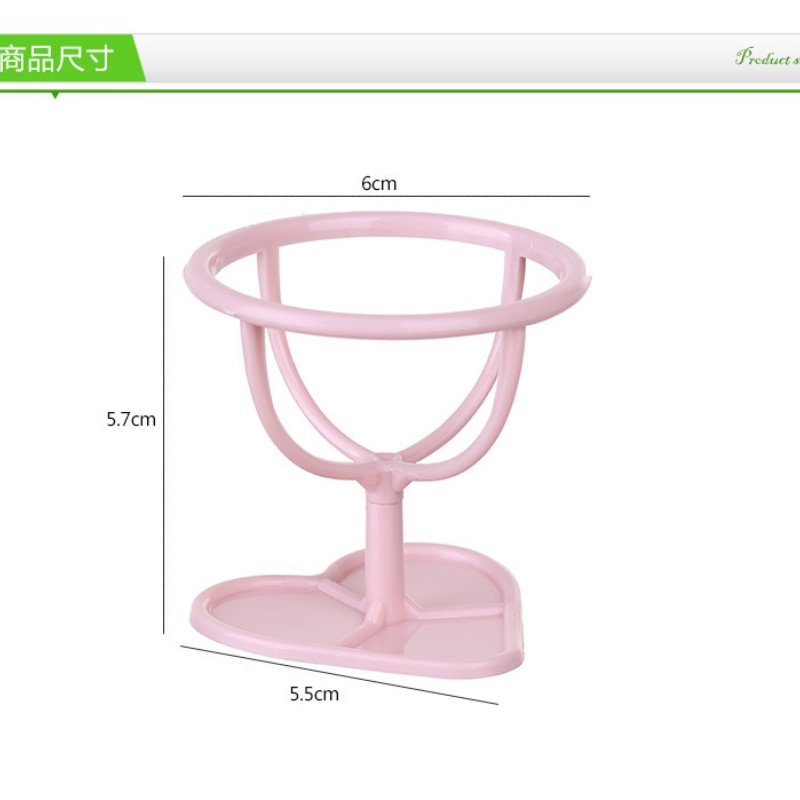 [Hàng mới về] Giá đỡ mút trang điểm hình quả trứng thiết kế tiện dụng