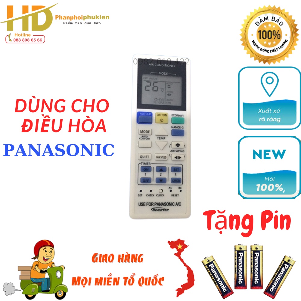 Điều khiển điều hòa Panasonic Autox