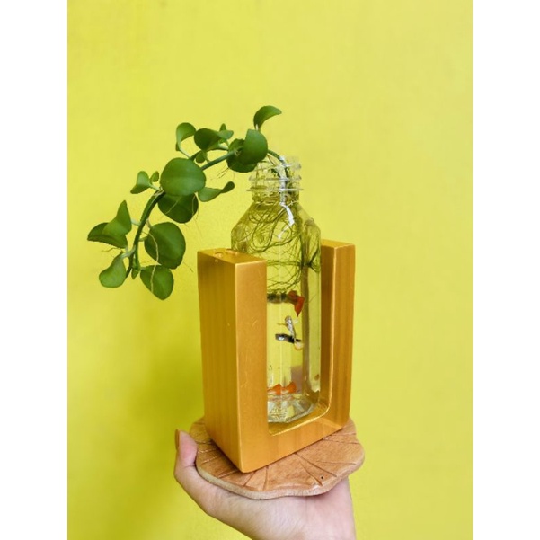 Lọ cắm hoa lá sen để bàn