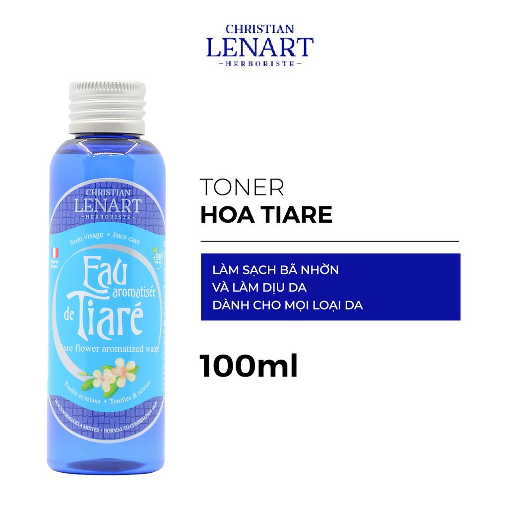 [Mã COSGLORIAT4 -8% đơn 250K] Toner Hoa Tiare Christian Lenart 200ml và 100ml