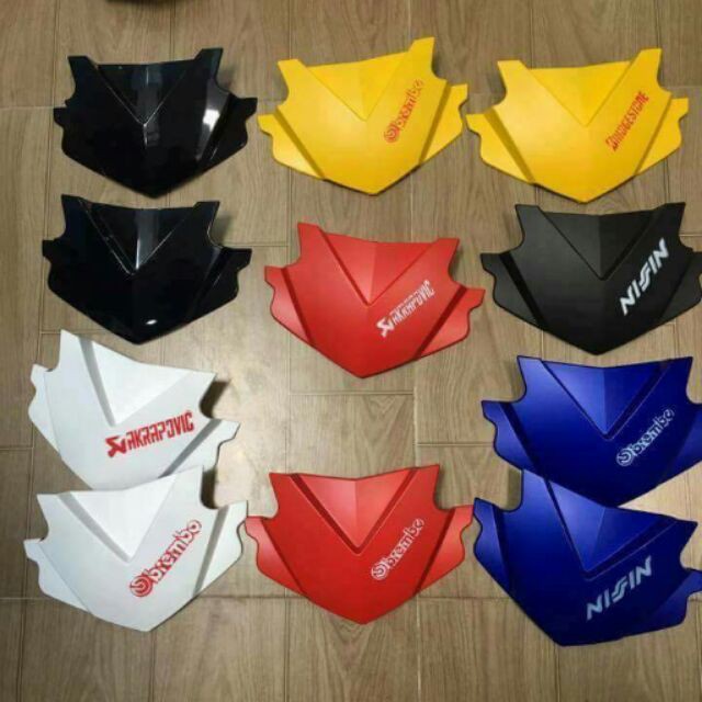 Ốp mão Ex15,Wave,Sirius,xe điện..Đủ màu