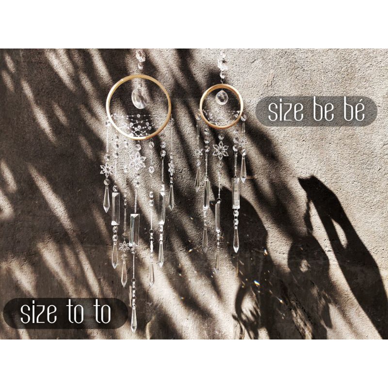 Suncatcher pha lê trang trí decor không gian sống