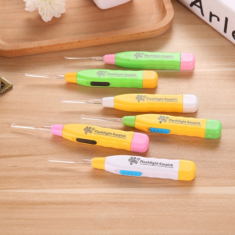 Lấy ráy tai có đèn siêu tiện lợi an toàn cho bé - Thiết bị lấy ráy tai có đèn