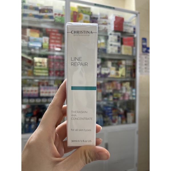 Tinh chất cấm ẩm, trẻ hoá CHRISTINA LINE REPAIR - THERASKIN+HA CONCENTRATE