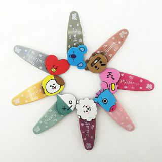 Cặp kẹp tóc nhựa BT21
