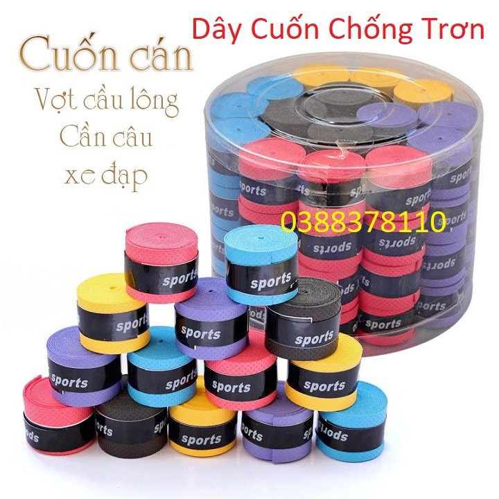 Dây Cuốn Cán Cần Câu, Cuốn Cán Vợt Cầu Lông, Xe Đạp PK Sports Chống Trượt Thấm Mồ Hôi PK-1