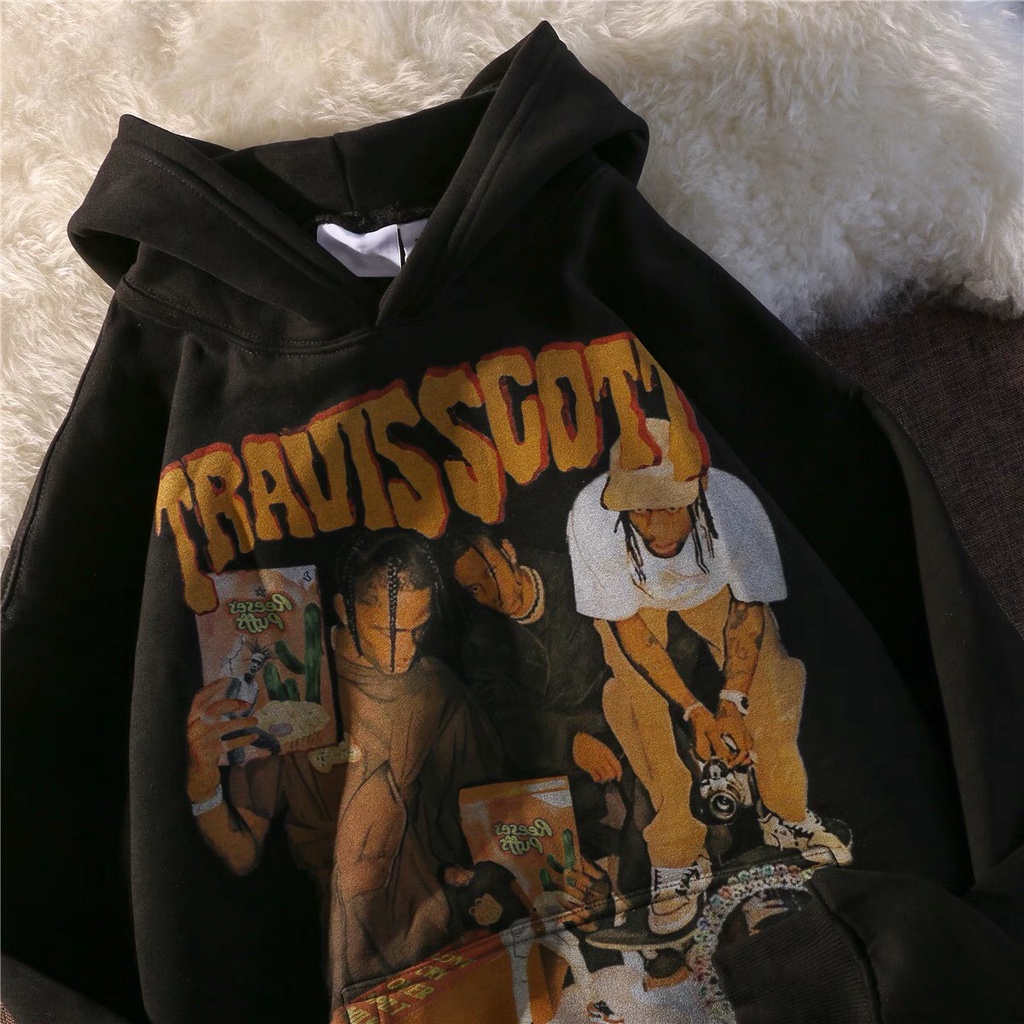 Áo hoodie dày dặn nỉ bông Unisex cá tính | BigBuy360 - bigbuy360.vn