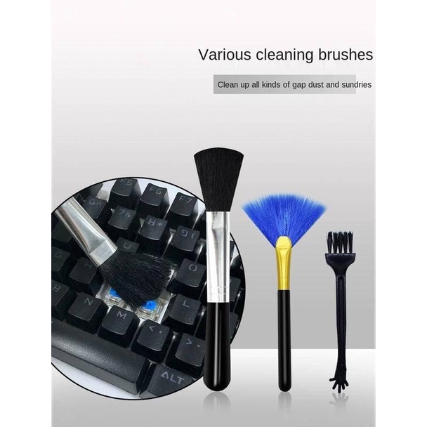 Mechanical Keyboard Cleaning Tool Set Mechanical Keyboard Key Puller Laptop Cleaning Sludge Cleaning and Disassembly Steel Wire Keycap Switch Puller Device