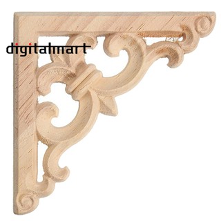 Tấm gỗ chạm khắc 8x8cm trang trí đồ nội thất , bàn ghế