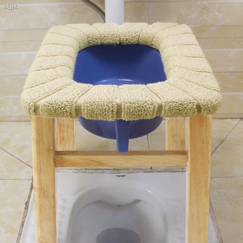 Ghế Ngồi Toilet Bằng Gỗ 0602 Dành Cho Người Lớn Tuổi / Phụ Nữ Mang Thai