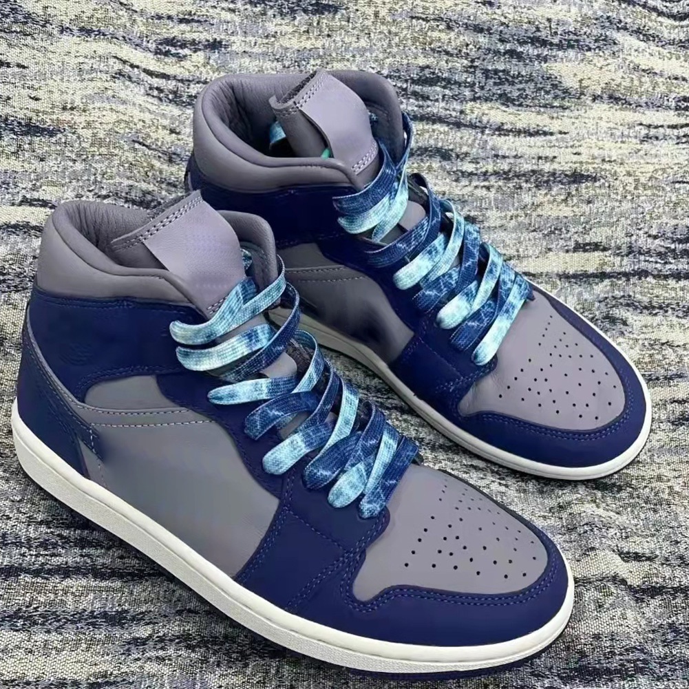 Dây Giày Co Giãn Màu Gradient Cầu Vồng Xu Hướng