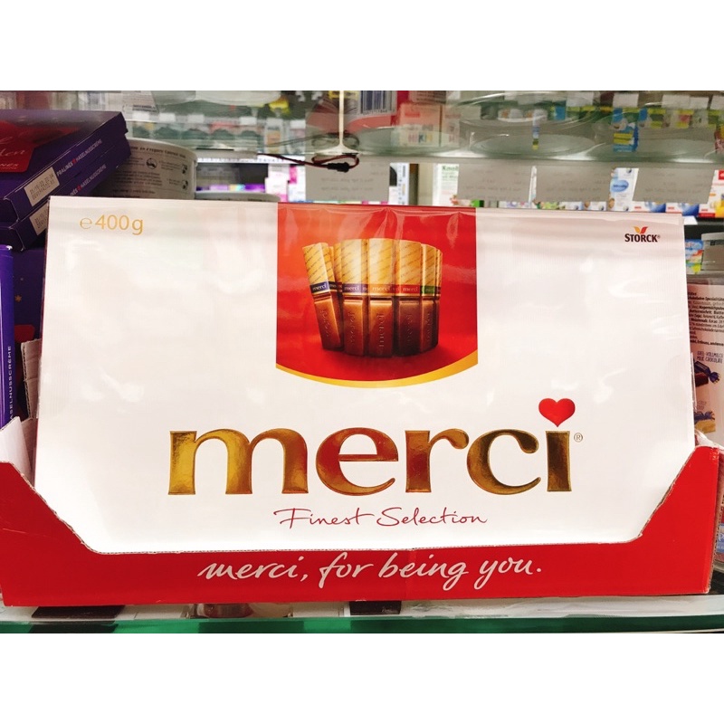 Socola Merci Thanh 400g, 250g Đức