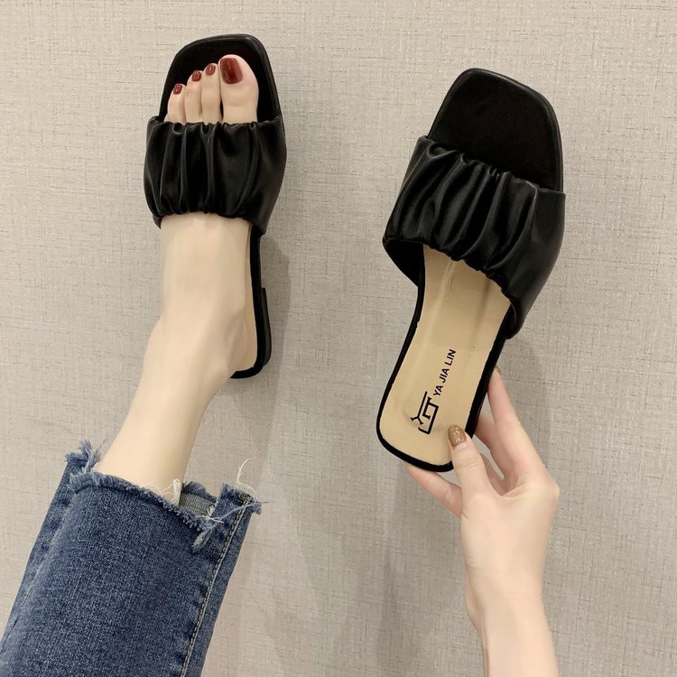 [ Mã 66CBSALE giảm 30K đơn 200K] Dép quai ngang phong cách Hàn Quốc sành điệu cho nữ | BigBuy360 - bigbuy360.vn