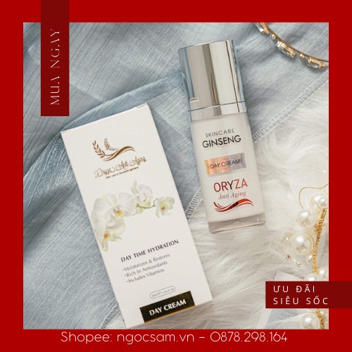 Kem Ngày Oryza Dưỡng Trắng Da Chống Nắng