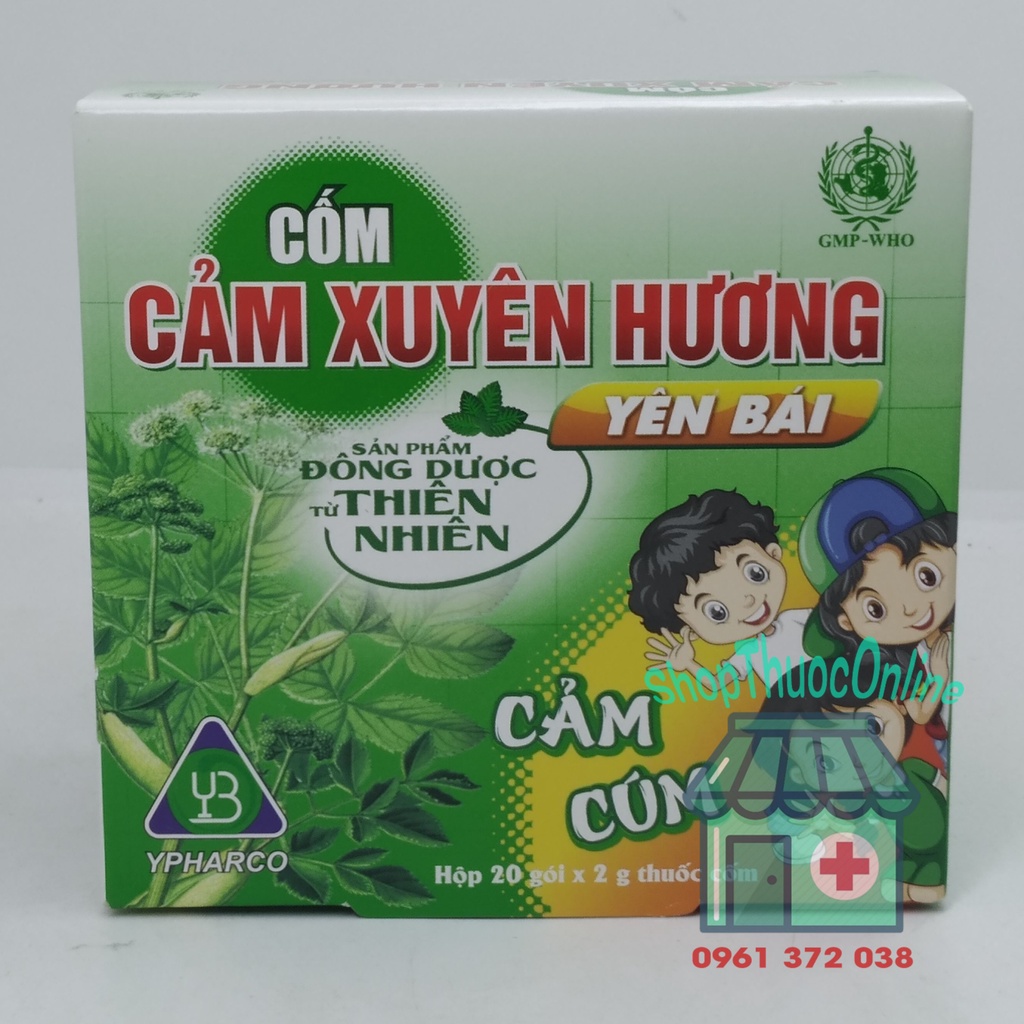 Cốm Cảm Xuyên Hương Yên Bái hộp 20 gói