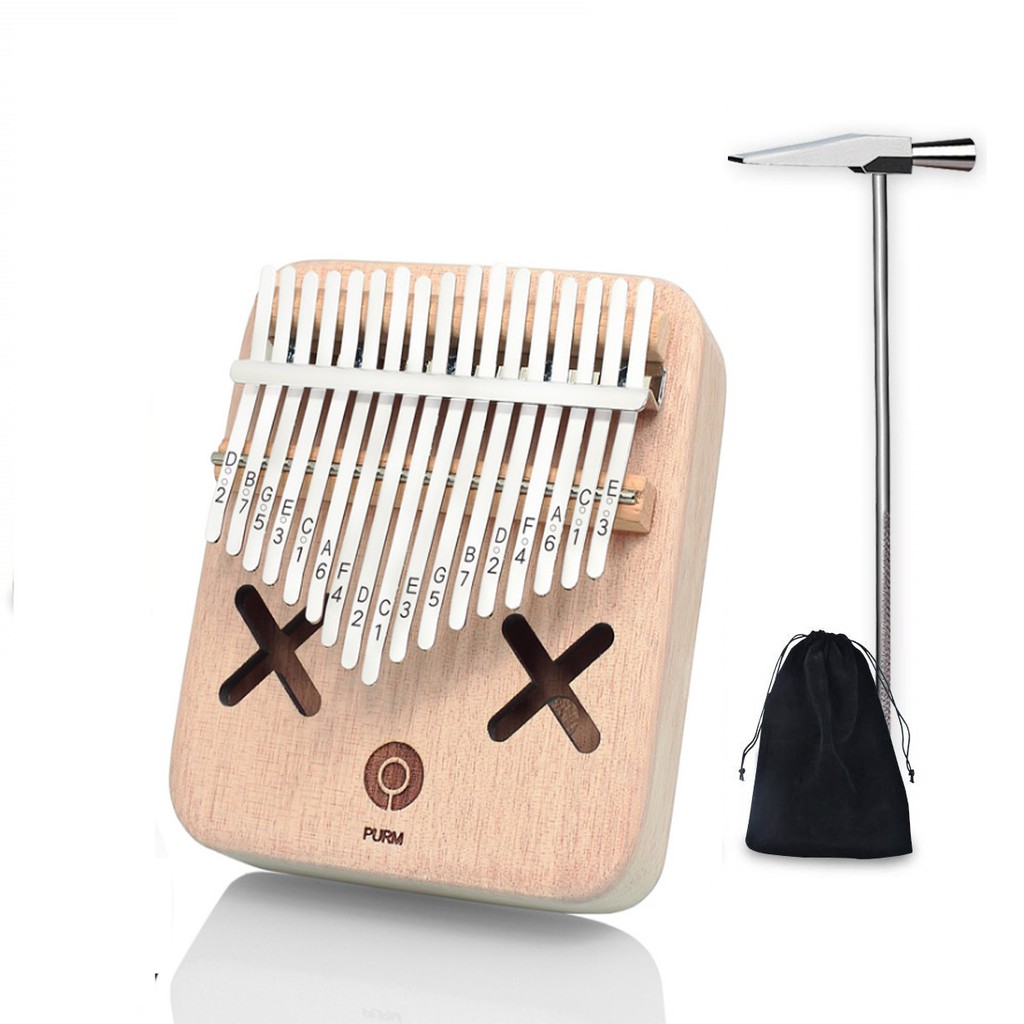 [Phiên bản giới hạn] Đàn kalimba 17 phím gỗ Đàn hương PURM -H00039572- Icon hoa mắt