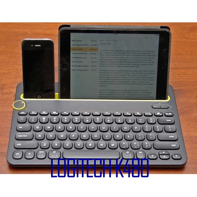 Bàn phím cơ không dây không dây Logitech K480 bluetooth đa thiết bị chính hãng