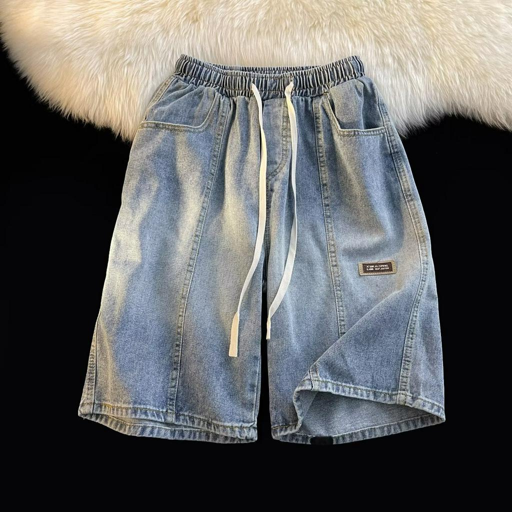 Quần Short Denim Mỏng Thời Trang Mùa Hè Dành Cho Nam 3 Màu Size M-3XL