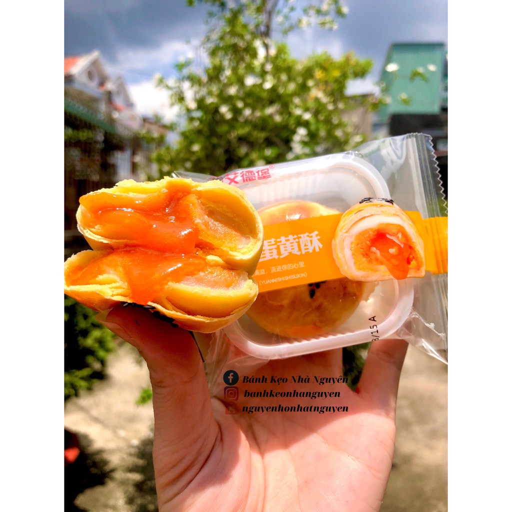 BÁNH NƯỚNG TRỨNG CHẢY EGG YOLK PUFF