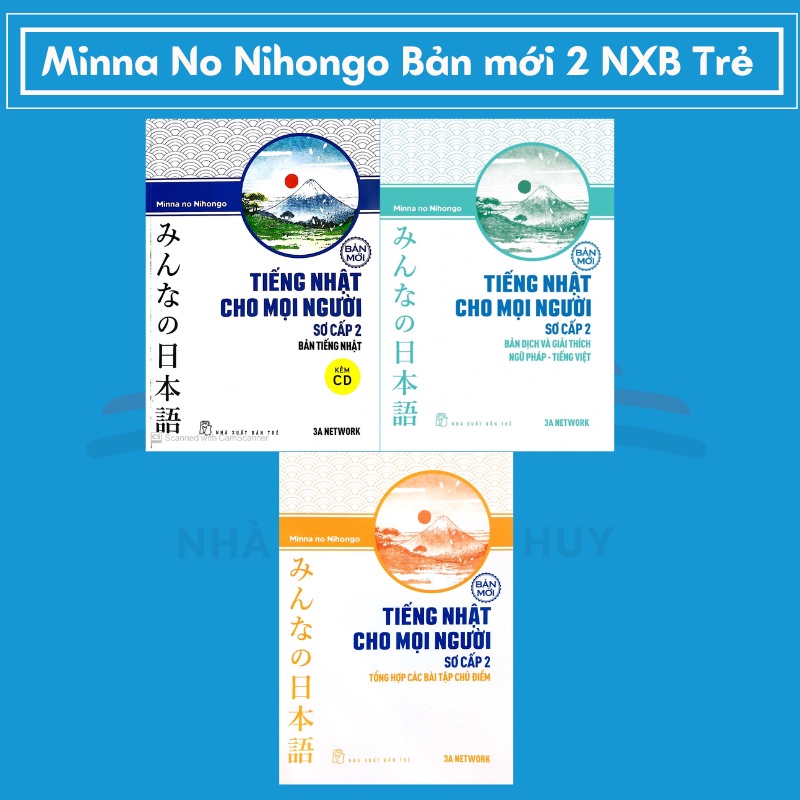 Sách tiếng Nhật - Tiếng Nhật cho mọi người Minna No Nihongo