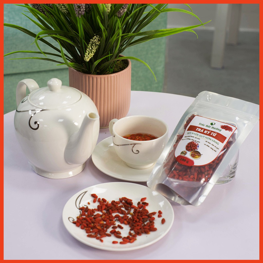 Kỷ Tử  Đỏ Đều LOẠI ĐẸP 100g Pha Trà Hoa Cúc, Giúp Đẹp Da, Bổ Máu, Dễ Ngủ, Sáng Mắt