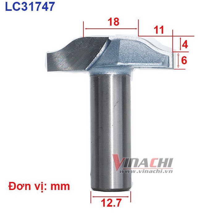 NGHỀ MỘC MŨI HUỲNH VÁN CONG TIDEWAY LC31747 - 1 MŨI