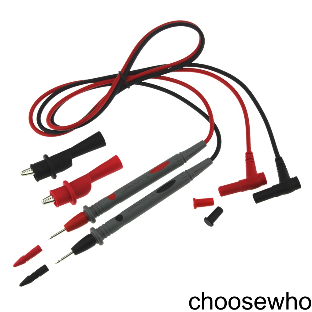 [CHOO] PT1004 10A 1000V Universal Probe Test Leads Replacement for Multimeter Testing IC Componet