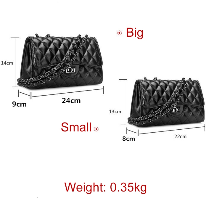 Túi xách nữ đeo chéo dây mắc xích thời trang