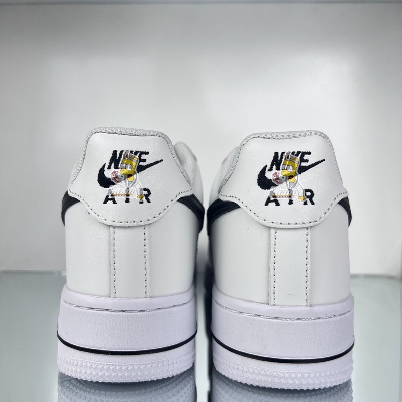 GIÀY AF1 SWOOSH BLACK CỖ THẤP CAO CẤP TẶNG KÈM BỘ QUÀ TẶNG GIÁ TRỊ