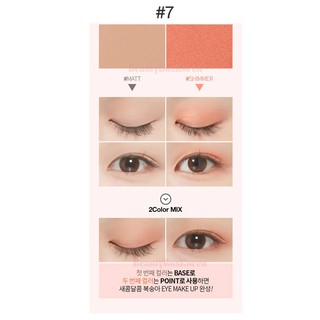 Phấn mắt 2 màu A'pieu Mineral Mono Shadow Dual 🌷