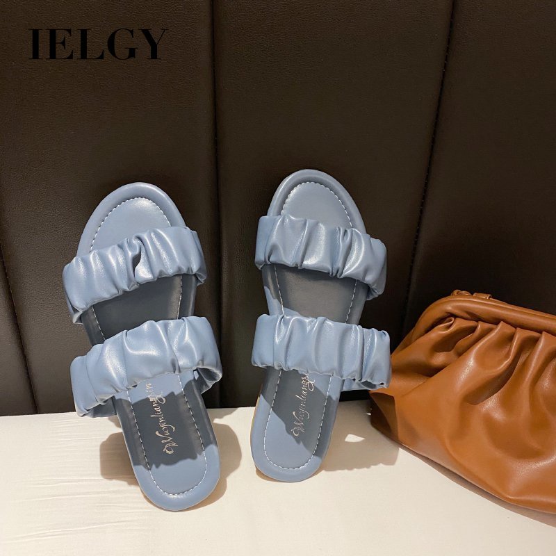 IELGY Dép đi biển Đế Mềm Phong Cách Hàn Quốc Thời Trang Cho Nữ