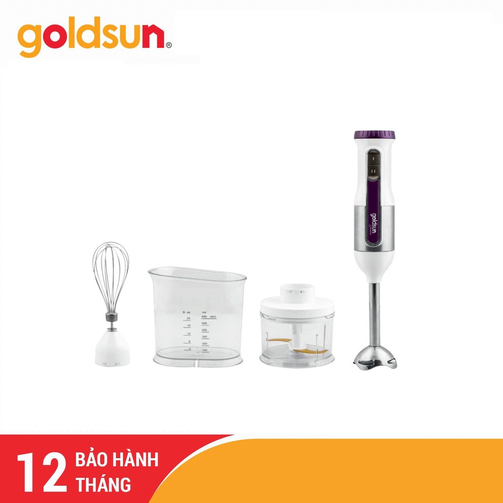 [Mã ELMALL300 giảm 7% đơn 500K] Máy xay cầm tay Goldsun GPHB-82 Bảo hành 24 tháng