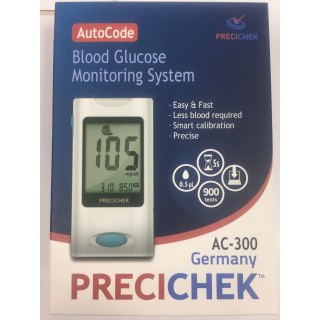 MÁY THỬ ĐƯỜNG HUYẾT PRECICHEK AC300 (XUẤT XỨ: ĐỨC)