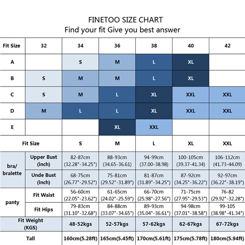 Trang phục nội y Finetoo ren hoa cổ chữ V khoét sâu quyến rũ cỡ S-2XL cho nữ
