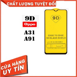 Cường lực full màn 9d cao cấp cho các dòng máy oppo a31 2020 / oppo a91 2020
