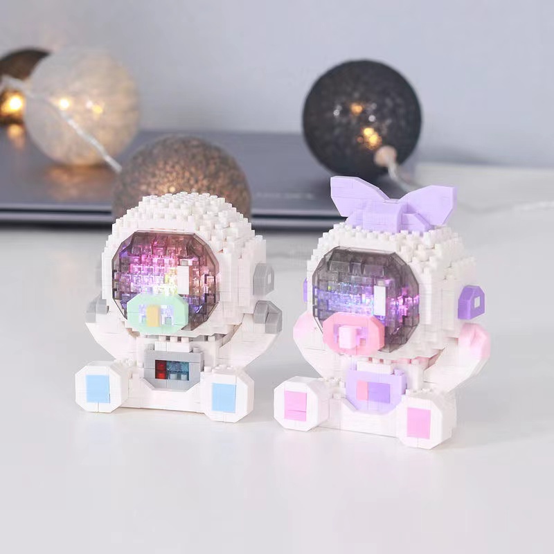 Đồ Chơi Lắp Ráp Mô Hình Xe Hơi / Phi Hành Gia / Xe Hơi / Trái Đất Sáng Tạo 12