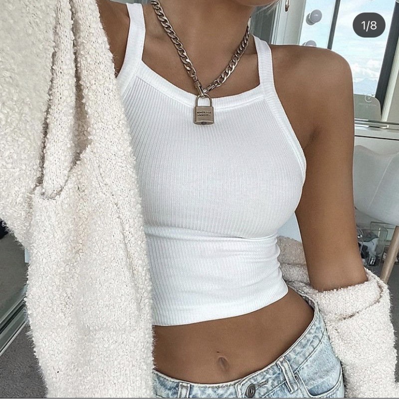 ADORABLE ÁO TOP THUN GÂN HAI DÂY 🥰🥰🥰