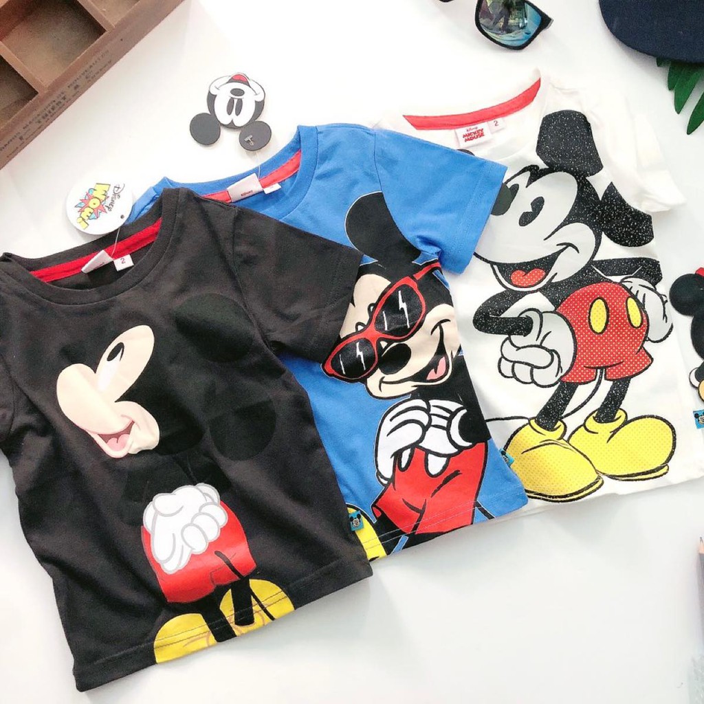 Aó disney mickey nắm tay ❤️ FREESHIP ❤️ Aó disney mickey nắm tay cho bé