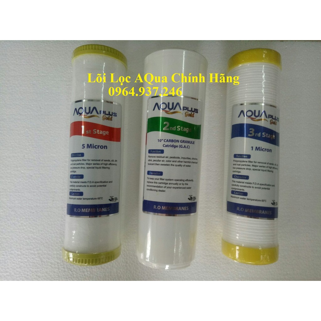 Máy Lọc Nước RO Không vỏ tủ AQUA Plus 9, 10, 11 Cấp lọc , Máy Lọc Nước lắp Gầm Bếp Có đèn UV