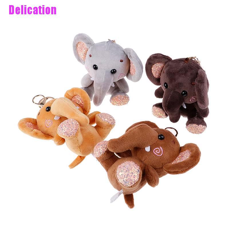 Chìa Khóa Voi Nhồi Bông 10cm Dễ Thương