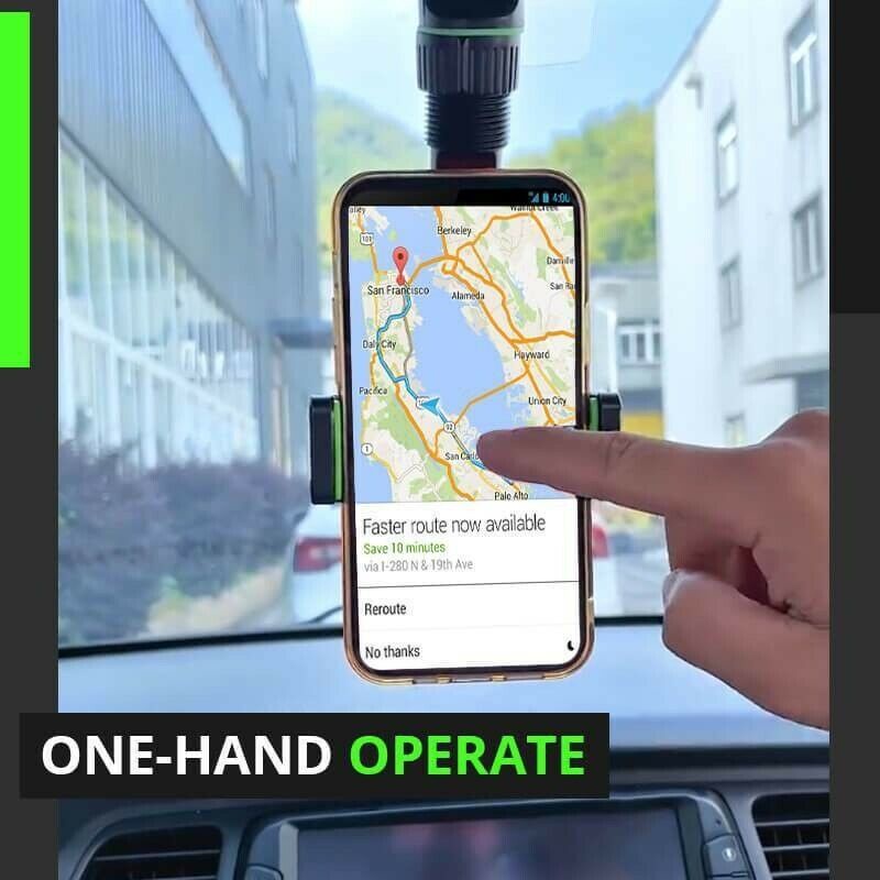 Giá đỡ điện thoại xoay 360 độ thông dụng cho xe hơi