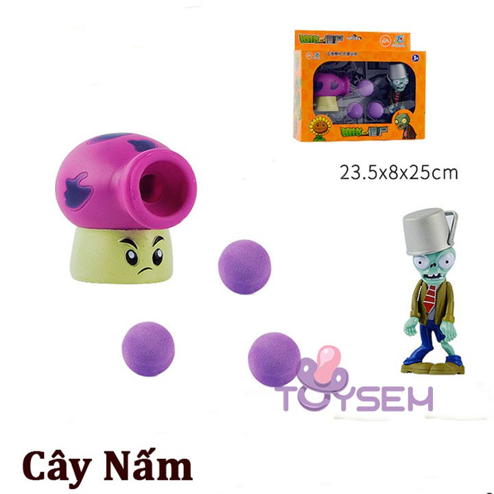 Đồ chơi trẻ em trái cây đại chiến plants vs zombies 2 toysem hoa quả nổi giận - Quà tặng sinh nhật cho bé