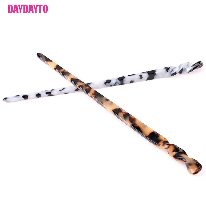 Trâm Cài Tóc Đính Đá Resin Thời Trang Cho Nữ