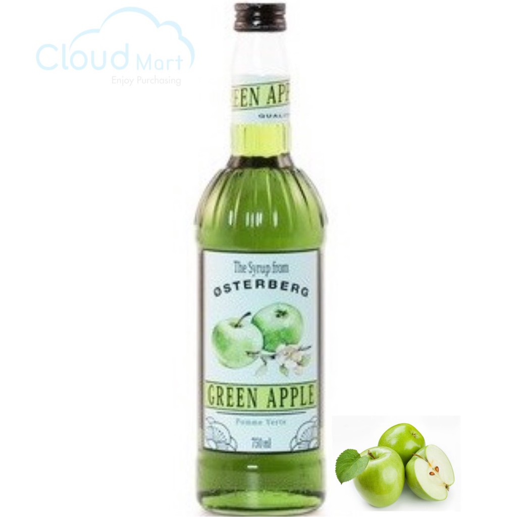 Syrup Osterberg Green Aple (Táo Xanh) 750ml