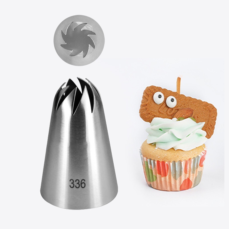 Bộ 5 đầu bắt bông kem cỡ lớn #336 #R16L #7FT #362 #C10 chuyên dụng