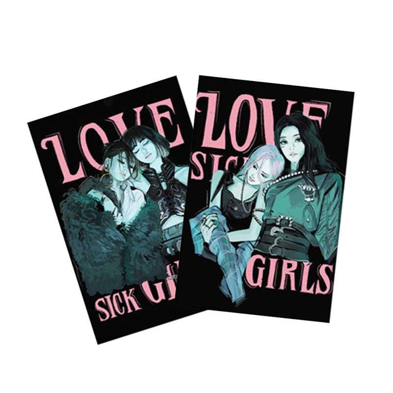 Hộp 54 thẻ ảnh sưu tầm hình nhóm nhạc Blackpink dễ thương