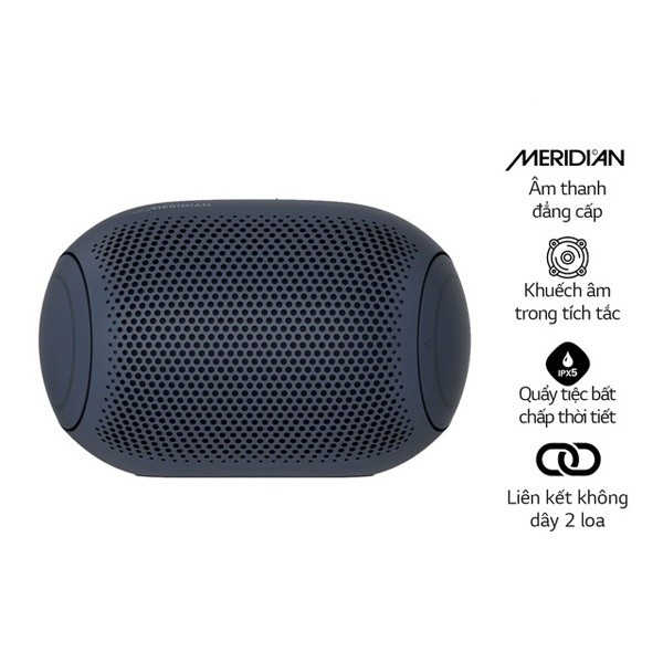 Loa Bluetooth LG Xboom Go PL2 Xanh Đen