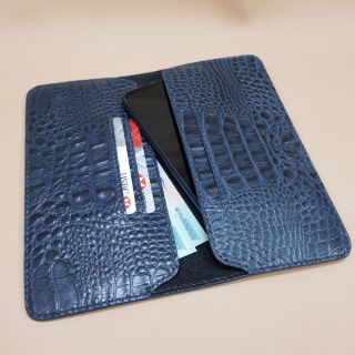 [HANDMADE] VÍ DA THẬT - UNI WALLET - KHÂU TAY 100%