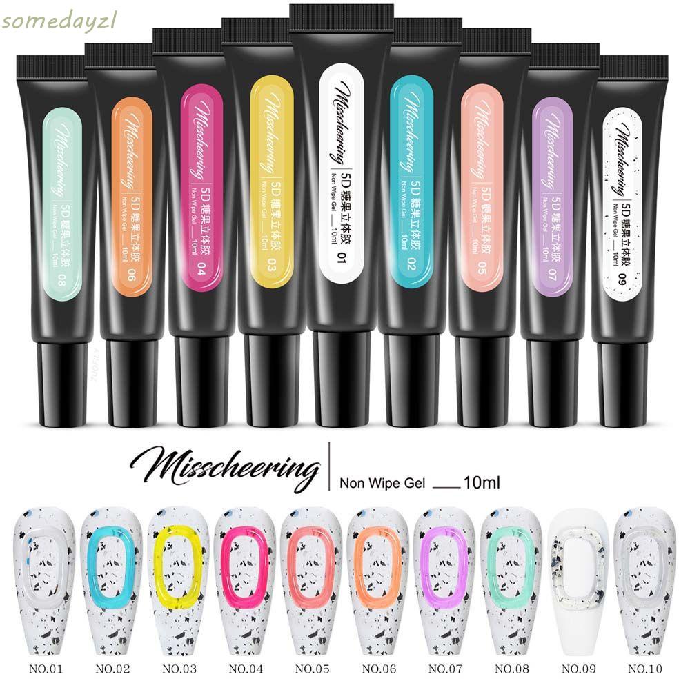 Gel Sơn Móng Tay Phong Cách Hàn Quốc SOMEDAYZL|Gel Co Giãn Trong Mờ Màu Kẹo Dùng Để Chụp Ảnh Móng Tay