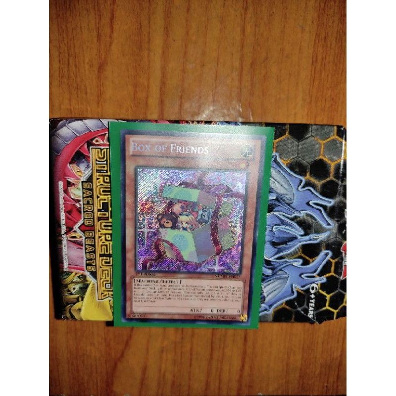 Bài yugioh: Box of Friends, Secret Rare.